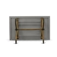 thumbnail image 6 of East West Furniture X-Style 7PC Dining Set in Light Beige/Distressed Jacobean, 6 of 14