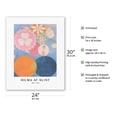 thumbnail image 2 of The Ten Largest Childhood No 2 - From an Original Color Abstract Painting by Hilma af Klint c.1907 - Fine Art Rolled Canvas Print 20in x 26in, 2 of 4