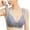 Gray, variant on Penkiiy Women Bras Women Lace Patchwork Bra Wire Free Underwear One-Piece Bra Everyday Underwear Black Bras