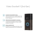 thumbnail image 3 of Timbre Inteligente Inalámbrico RING Video Doorbell 1 Gen 2, 3 of 7
