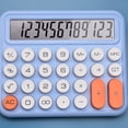 thumbnail image 5 of bobasndm Typewriter-style Calculator Mechanical Calculator 12-digit with Lcd Display Big Round Buttons Precise Desktop Handheld Calculator with Retro, 5 of 8