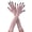 White, variant on Seamless Stretchable Gloves with Color Changing Nails Long Fingernails Cosplay Gloves For Cold Weather And Themed Event