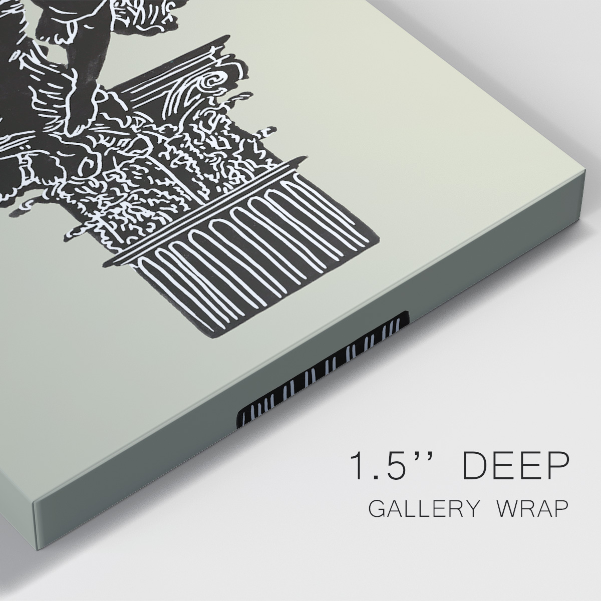 Magic Garden I Premium Gallery Wrapped Canvas - Ready to Hang