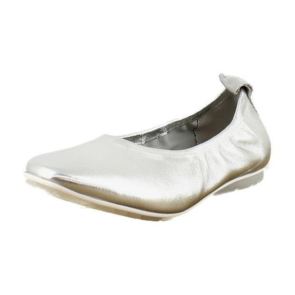 Naturalizer Gamechanger Ballet Women's Flats Silver Sand Leather Size 5 M