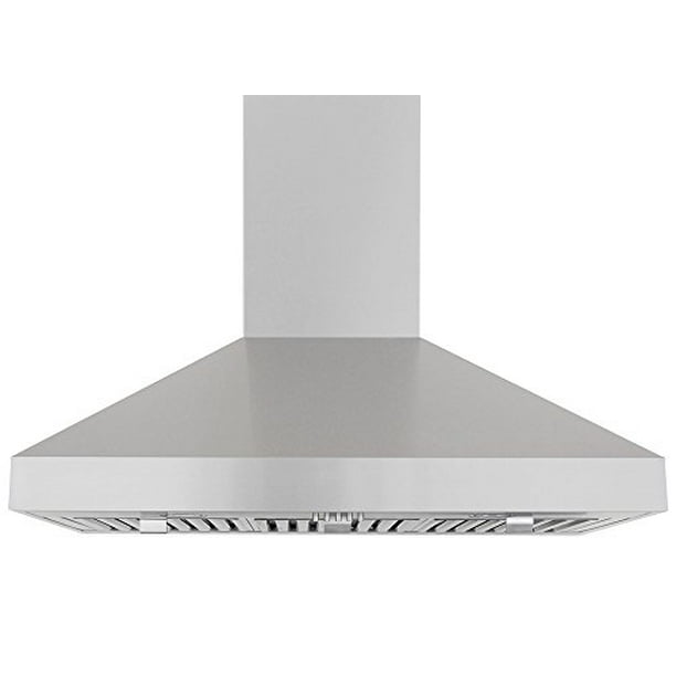 Windster Hood RA60TB36SS Residential Stainless Steel Wall Mount Range Hood Set, 36Inch