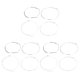 thumbnail image 1 of Accesorio Para Cuerdas De Violín, 12 Piezas De Cuerdas Para Violín Plateadas Para 4/4, 1 of 7