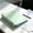 Green GN, variant on AuroraX A4 Folder with D-Ring And 4 Ring,11 Pockets Heavy Duty Document Folder for Office Supplies Blue