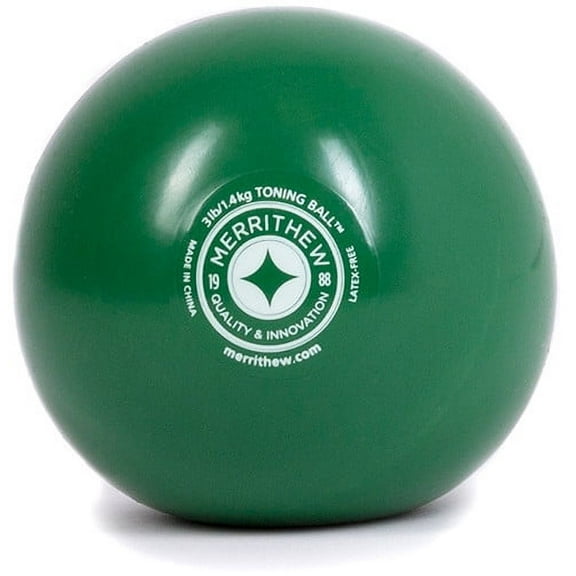 Toning Ball (Green), 3 lbs / 1.4 kg