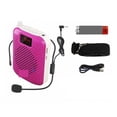 thumbnail image 2 of 1PCS Megaphone Portable Voice Amplifier Teacher Microphone Speaker 5W FM Recording With Mp3 Player FM Adjustable Radio Recorder ,Easy to Use, 2 of 2