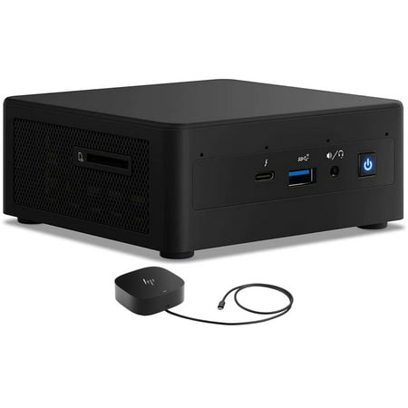 Intel NUC11PAHi5 Home/Business Mini Desktop (Intel i5-1135G7 4-Core  Integrated Graphics  8GB RAM  1TB SATA SSD  Wifi  USB 3.2  HDMI  Bluetooth  Display Port  Win 11 Pro)