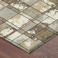 thumbnail image 3 of Addison Rugs Chantille Indoor/Outdoor Transitional Geometric Brown Machine Washable Rectangle Rug, 10' x 14', 3 of 8