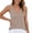 j57-Khaki, variant on Womens Tank Tops Summer Casual Solid Color Scoop Neck Sleeveless Open Back Muscle Female Standard Straps Loose Fit Fashion Knitted Breathable Comfortable Soft Sexy Daily Basic Tops,XL