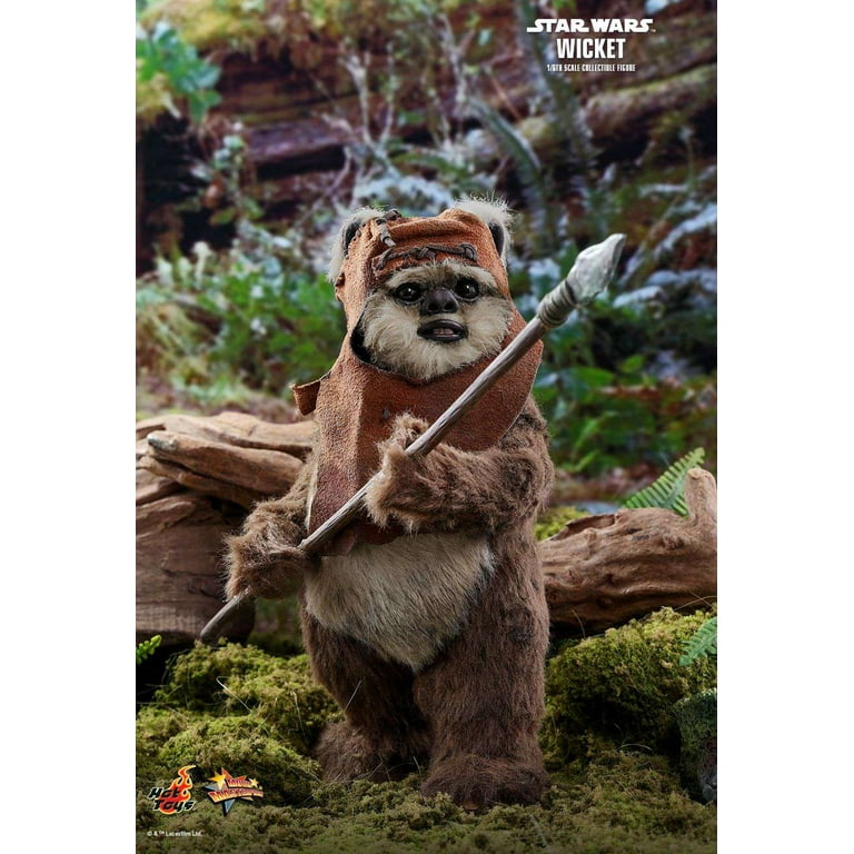 Star Wars Movie Masterpiece Wicket Collectible Figure - Walmart.com