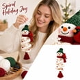 thumbnail image 4 of All‑inclusive DIY Crochet Kit for Spiral Snowman Cardinal Bird Ornament Handcraft Supplies for Crafting Unique Christmas Tree Decor (D), 4 of 7