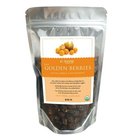 Raw Sun-dried Golden Berries - Organic Extreme Health USA 5oz