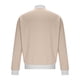 thumbnail image 4 of Ceisia Mens Long Sleeve Quarter Zip Pullover Sweater Waffle Knit Mock Neck with Pockets Beige L Gift, 4 of 8