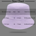 thumbnail image 3 of Yaoyar Kids Bucket Hat Summer Sun Protection Beach Cap Cotton Kids Sun Hat for Boys Outdoor Girls Beach Hat, 3 of 6