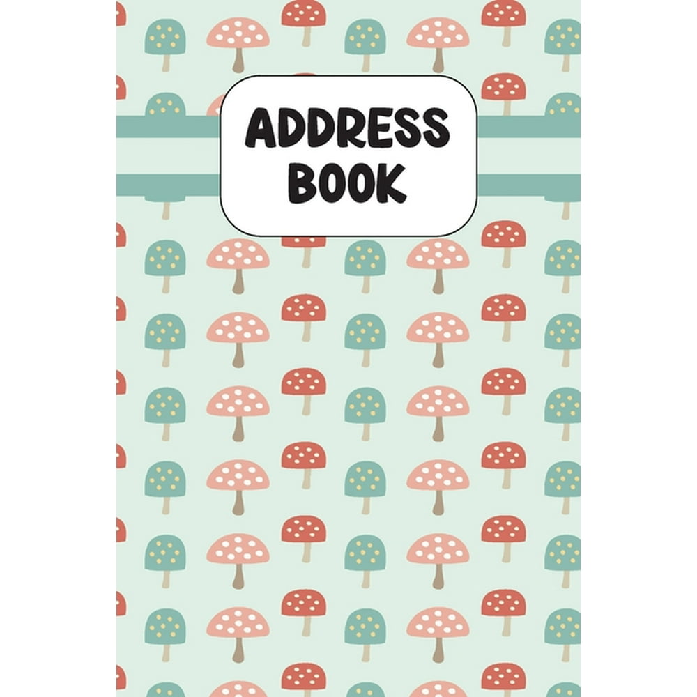 6X9 Size Address Book Cute Address Book with Alphabetical Organizer, Names, Addresses, Birthday