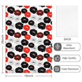 thumbnail image 2 of 2 Pcs Pioneer Flower Floral Print Pattern Kitchen Towels, Funny Microfiber Dish Towel Set, 18" X 26" Tea Towels, 2 of 6