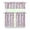 White-65, variant on Pioneer Kitchen Curtains and Valance Set 36 Inch Tier Abstract Floral Sakura Flower Japanese Natural 3 Pieces Set Dining Room Small Curtain Drapes Cafe Curtains Valance for Home Decor Rod Pocket