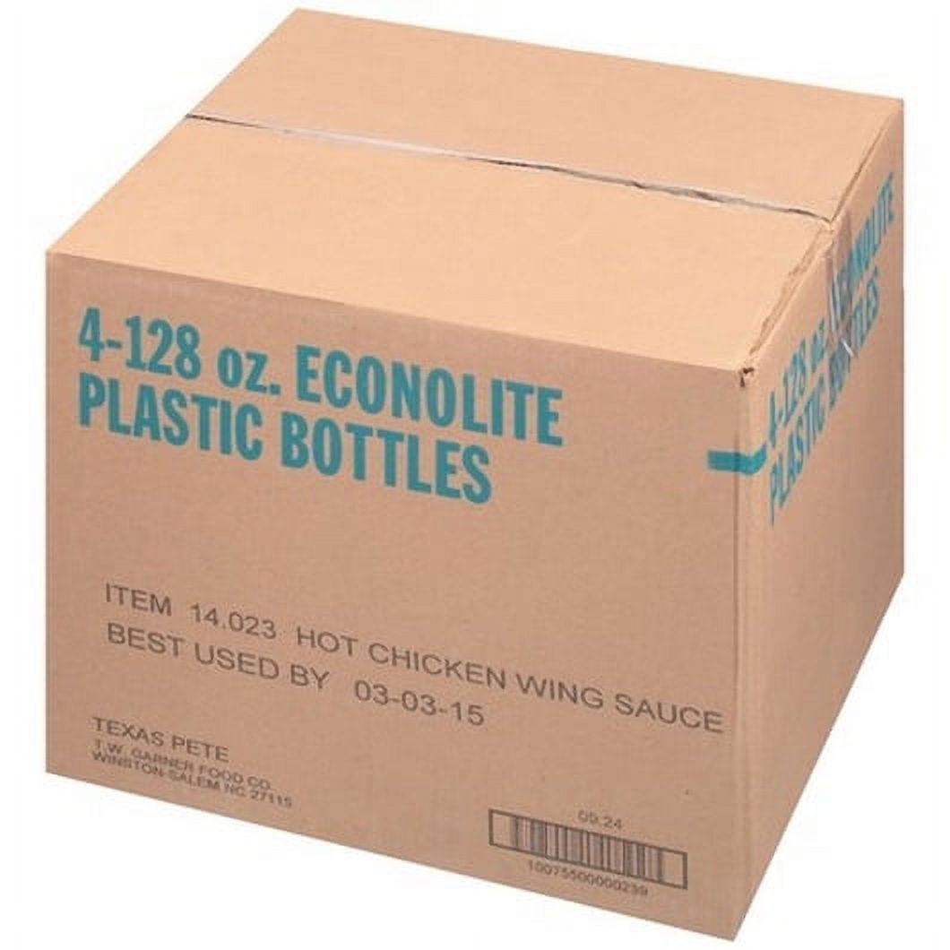 (Price/Case)Texas Pete Buffalo Style Hot Chicken Wing Sauce, 1 Gallon, 4 per case