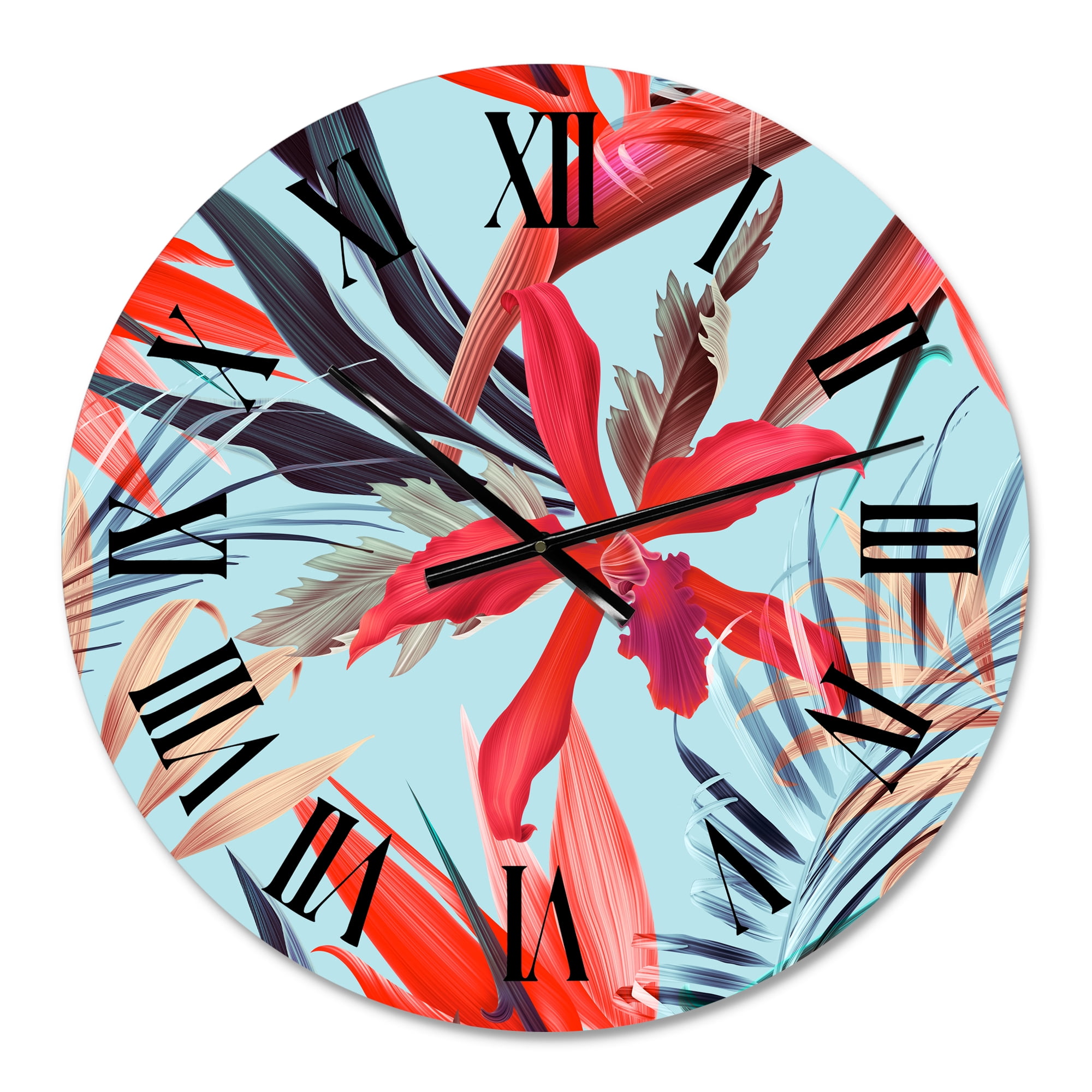Designart 1 in Quartz Traditional Wall Clock