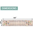 thumbnail image 2 of Spring Summer Happy Birthday Table Runner Holiday Dining Runners for Home Party Décor, 13x108 Inch, Perfect for Festive Occasions, 2 of 3