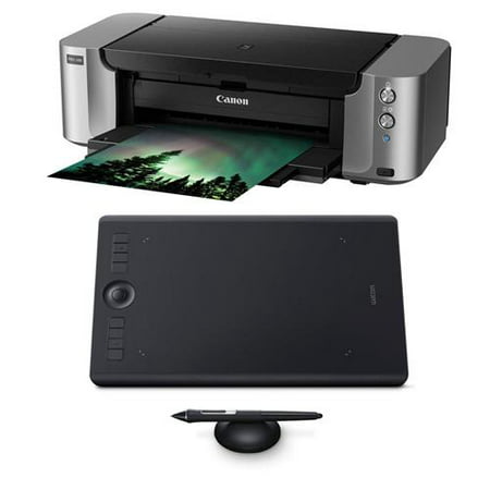 Canon PIXMA PRO-100 Professional Inkjet Photo Printer, 4800x2400 Resolution, WiFi, 13x19