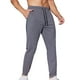 thumbnail image 2 of Pantalones largos para hombre, pantalones deportivos para senderismo, secos, atléticos, para entrenamiento, informales, deportivos, con bolsillos y cremallera., 2 of 8