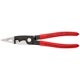 thumbnail image 1 of KNIPEX 13 81 200 SB Pinzas para instalaciones eléctricas recubierto de plástico acabado pavonado 200 mm, 1 of 1