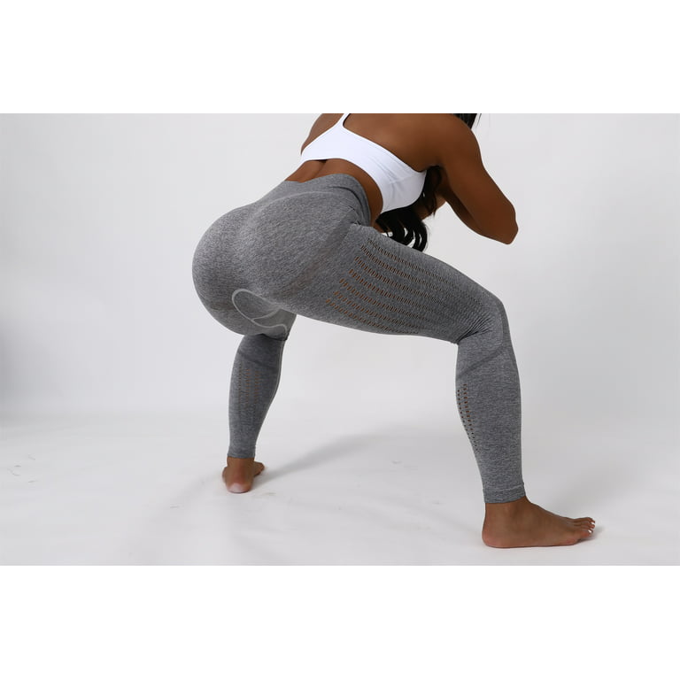 Women's Thick High Waist Yoga Exercise Stretch Stretch Pants Tummy Control  Slimming Lifting Anti Cellulite Scrunch Booty Leggings Ruched Butt Seamless