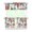 cfcl-345, variant on Country Boho Curtains 36 Inch Short - 3 Panel Floral Farmhouse Set with Vintage Botanical Design, Rod Pocket Window Treatment for Rustic Style