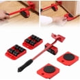 thumbnail image 1 of pstuiky Ensemble d'Outils de Levage pour Meubles Hauteur Réglable et Chariot à 4 Roues Construction en Acier Robuste Élévateur de Charge en 1 Pce pour Sofa, Réfrigérateur, Laveuse Aide au Déménagement et au Réaménagement de la Maison, 1 of 2