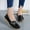 Black, variant on Ablanczoom Womens Loafers Comfort Flats Shoes Slip-on Casual Woman Shoe No-Slip Genuine Leather Walking Sneakers