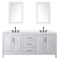 thumbnail image 4 of Wyndham Collection Wcv252580d-Qtz-Us3m24 Daria 80" Free Standing Double Basin Vanity Set -, 4 of 7