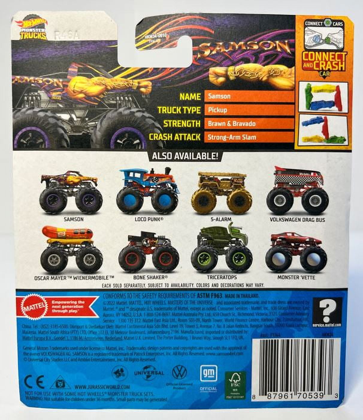 Samson monster cheap truck toy