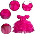 thumbnail image 4 of AJZIOJIRO 2-10Y Kids Toddler Flower Girls Vintage Floral Boho Lace Maxi Dress Baby Wedding Princess Party Communion Evening Formal Dance Gown, 4 of 9