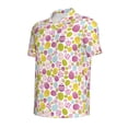 thumbnail image 2 of Balery Easter Egg Printed Men’s Short Sleeve Polo Shirt, Midweight Men's Shirt,Golf Polo shirts -XX-Large, 2 of 9