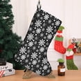 thumbnail image 4 of Christmas Stockings,Black Christmas Snowflake Pattern Stockings Christmas,14.8'' Xmas Stockings,Christmas Party Favors,Christmas Party Decorations,Christmas Stockings Personalized, 4 of 5