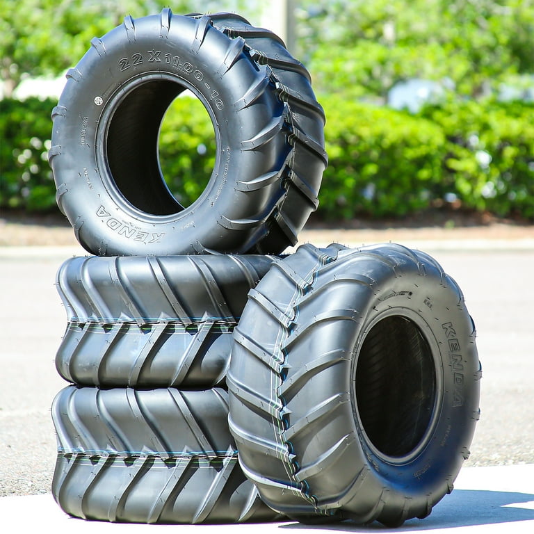 Kenda K472 22X11.00-10 4 Ply Lawn & Garden Tire, All Season