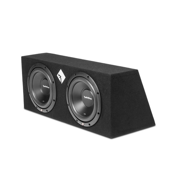 Rockford Fosgate Prime R2-2X10 Dual 10" Subwoofers in Sealed Loaded Enclosure 500-Watts RMS / 1000-Watts Peak