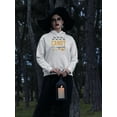thumbnail image 2 of Candy Inspector. Bats And Broom Hoodie Women -Image by Shutterstock, Female Medium, 2 of 4