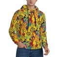 thumbnail image 2 of Lsque Dancing African Womens Pattern Casual Men's Hoodie,Hooded Sweatshirt with Kangaroo Pocket,Pullover Hoodie-Medium, 2 of 7