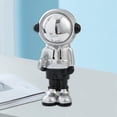 thumbnail image 1 of Estatua de astronauti moderna, de resina de astronauti coleccionables para dormitorio, estantería de escritorio, decoración de Hotel Monopatín Plata BLESIY Estatua de astronauta, 1 of 8