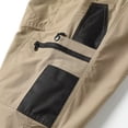 thumbnail image 4 of Mens Casual Pants Canvas Heavy Duty Tactical Quick Dry Utility Pockets Utility Work Tactical Pants for Men, S, 4 of 8