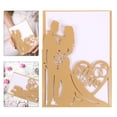 thumbnail image 2 of 10pcs Creative Wedding Invitations Bride Groom Lovely Paper Invitations Cards, 2 of 5