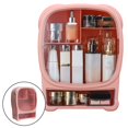 thumbnail image 3 of Organizador de maquillaje Caja de maquillaje a prueba de polvo montada en la rosado Zulema Organizador de almacenamiento, 3 of 7