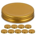 thumbnail image 1 of Shisuyan 10 Pcs Couvercles en Fer pour Bocaux, Couvercles de Remplacement Robustes, Accessoires Multifonctionnels, 1 of 8