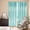 Turquoise, variant on Pink Kitchen Curtains Window Panels, Modern Abstract Art Ombre Striped Insulated Window Treatment Curtain, Grommet Curtains for Bedroom/Living Room/Bathroom, 2 Piece 42"Wx45"L