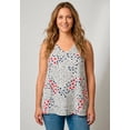 thumbnail image 2 of Roaman's Women's Plus Size Cotton Ultimate Swing Tank Top, 2 of 6